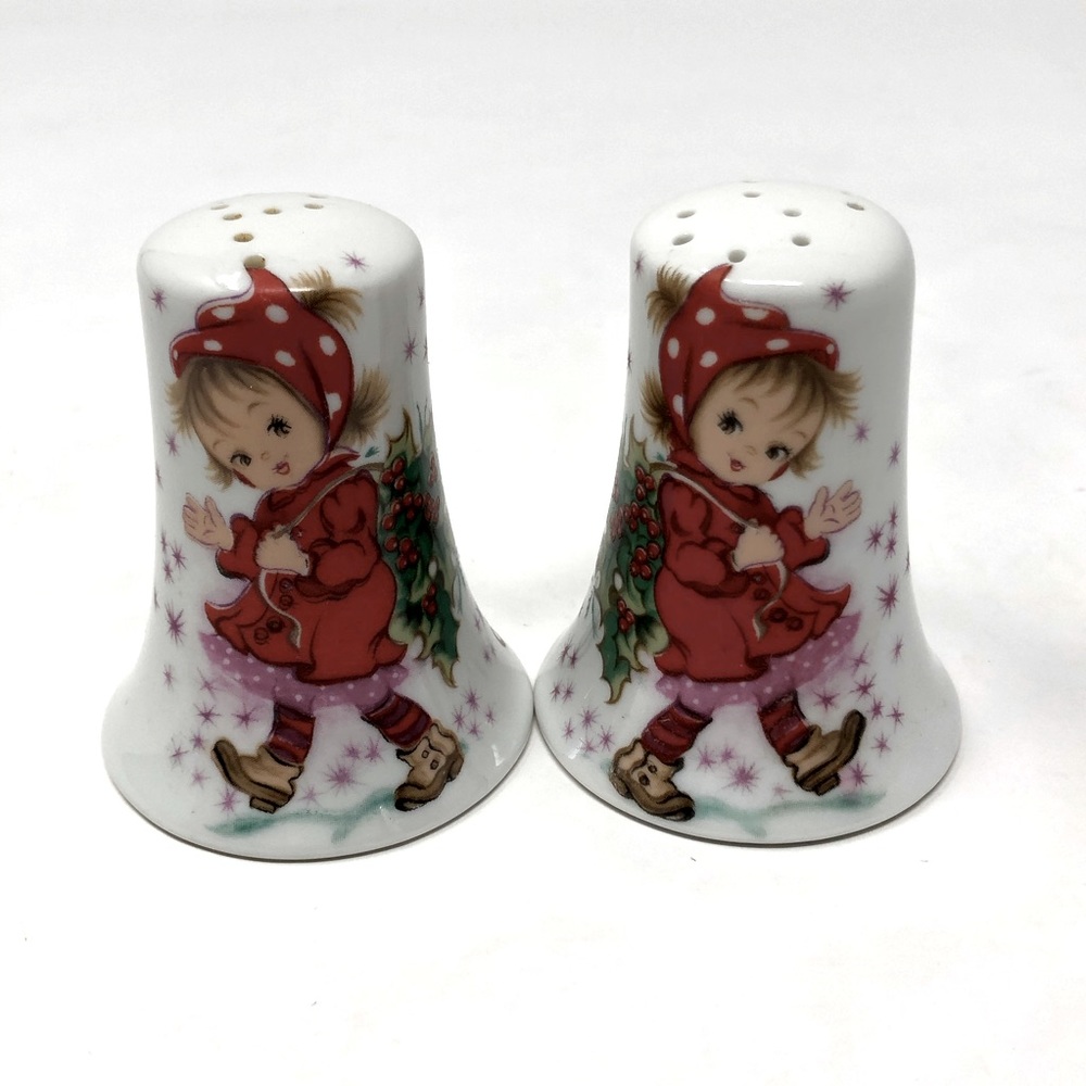 Vintage Lefton China Salt and Pepper Shakers